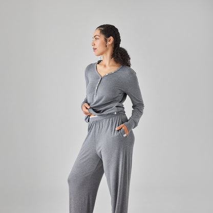 Iced Henley Lounge Shirt